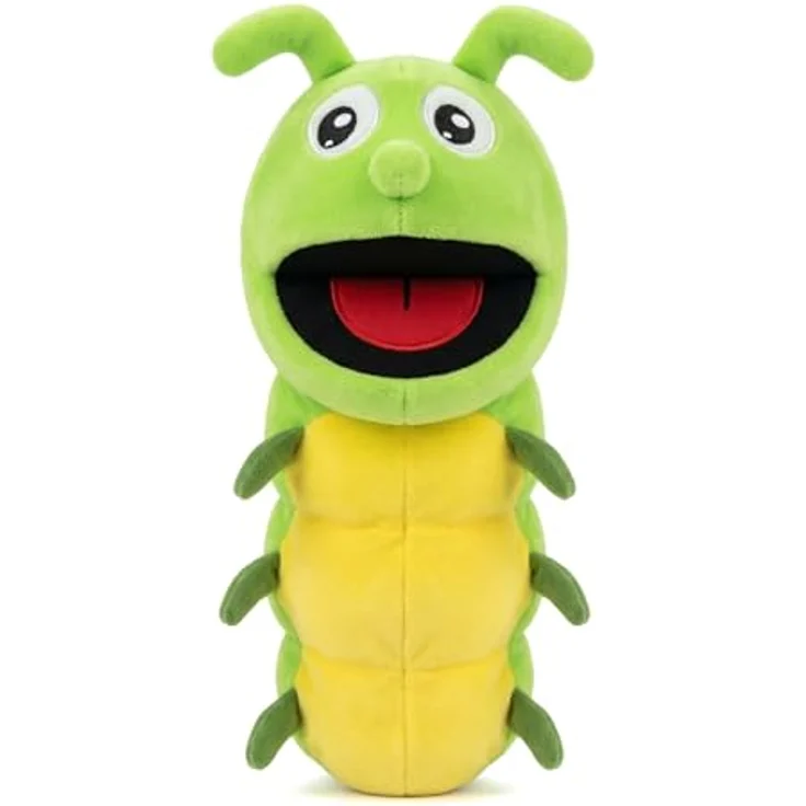 LOMTRATS Insekten-Handpuppen, 40 cm große Puppen mit beweglichen offenen Mündern für fantasievolles Spiel, Bienen, Schmetterlinge und Libellen, ideal für Geschichtenerzählen und Geburtstagsgeschenke – Bild 1