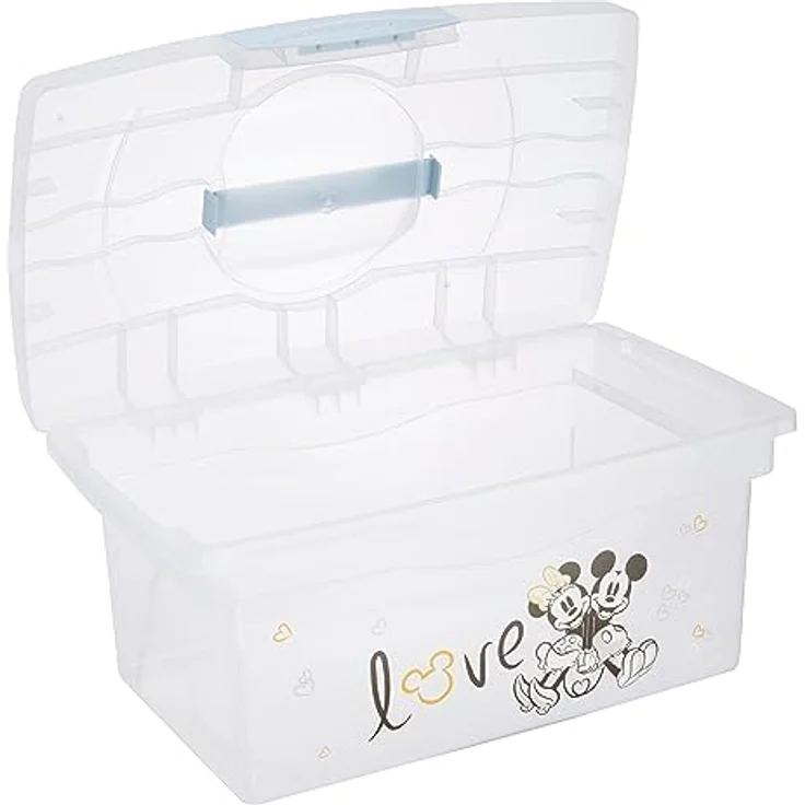 keeeper Mickey Traveller, Organizer-Aufbewahrungsbox mit Deckel, Patryk, Cloudy Blue (Blau) – Bild 5