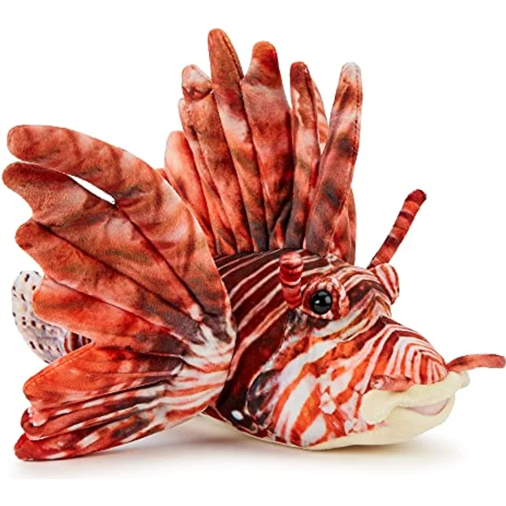 Zappi Co Rotfeuerfisch Plüschtier, weiches Kuscheltier für Kinder (28-30 cm), ideal zum Umarmen und Spielen, recycelte Füllung, Safari-Tiere Kollektion – Bild 2