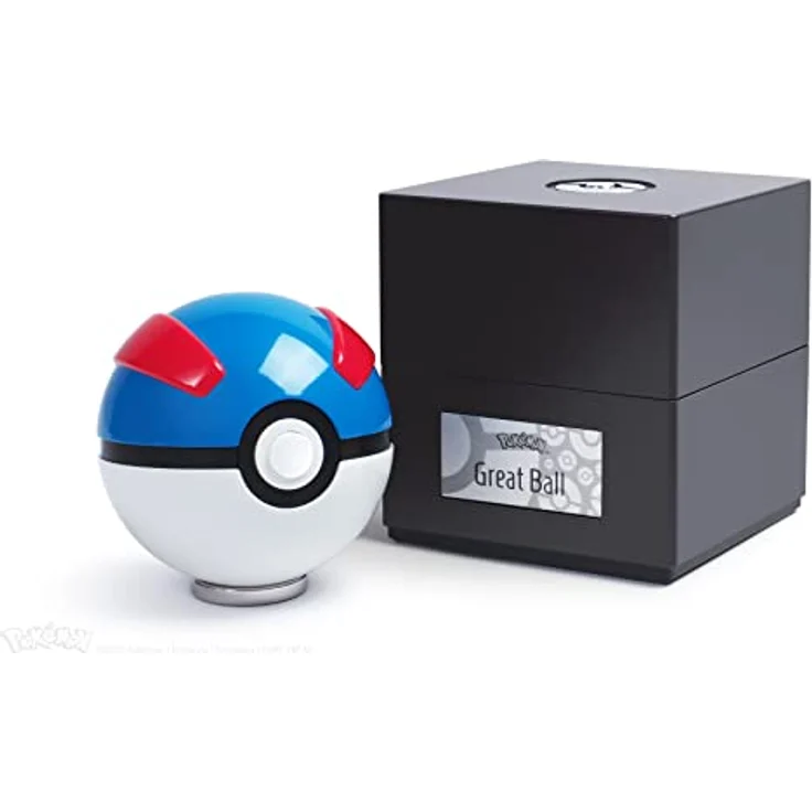 The Wand Company Pokémon: Superball, Diecast Pokéball mit 1,5-facher Fangchance und konfigurierbaren Lichteffekten, 8 cm Durchmesser – Bild 4