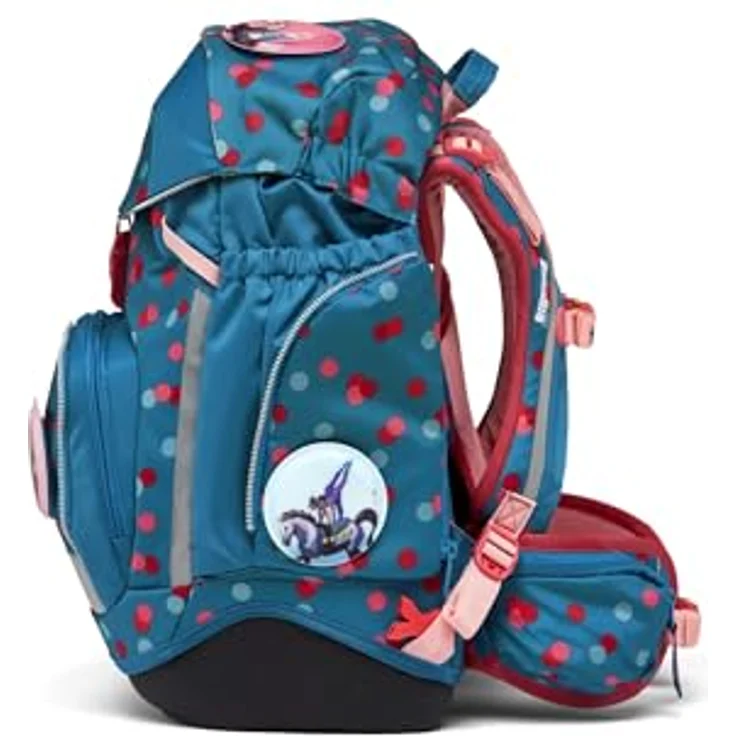 ergobag Schulranzen pack Set, 6-tlg. mit ergonomischer Passform und recycelbaren Kletties – Bild 3
