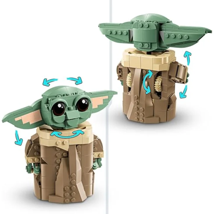 LEGO Star Wars 75403 Grogu in Seiner Repulsorwiege aus The Mandalorian - Minifigur zum Sammeln - Modell zum Bauen, Spielen und Ausstellen - Wohn-Deko - Geschenk für Jungen und Mädchen ab 10 Jahren – Bild 4