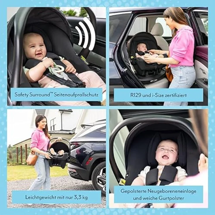 Graco Snuglite i-Size Midnight – Bild 4