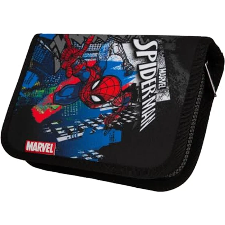 McNeill PERFECTO Schulranzenset, 5-teilig, Kollektion 2024, SPIDER-MAN, großes Hauptfach, verstellbare Tragegurte, Maße: 25 x 36 x 16 cm – Bild 5
