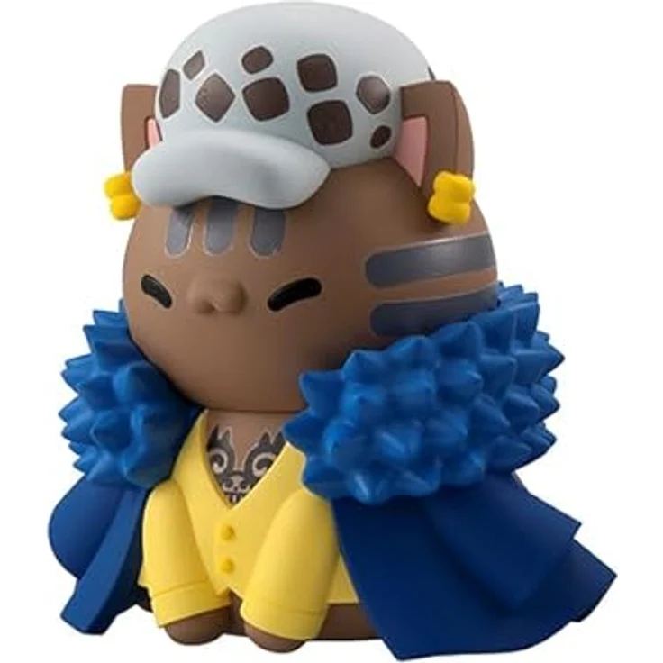 Megahouse One Piece Trafalgar Law, Nyanto! Sammelfigur, ca. 10 cm hoch, offiziell lizenziert – Bild 2