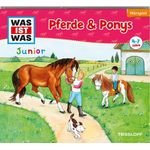 Tessloff Verlag Hörspiel WAS IST WAS Junior Hörspiel: Pferde & Ponys, Lerngeschichten für Kinder ab 4 Jahre
