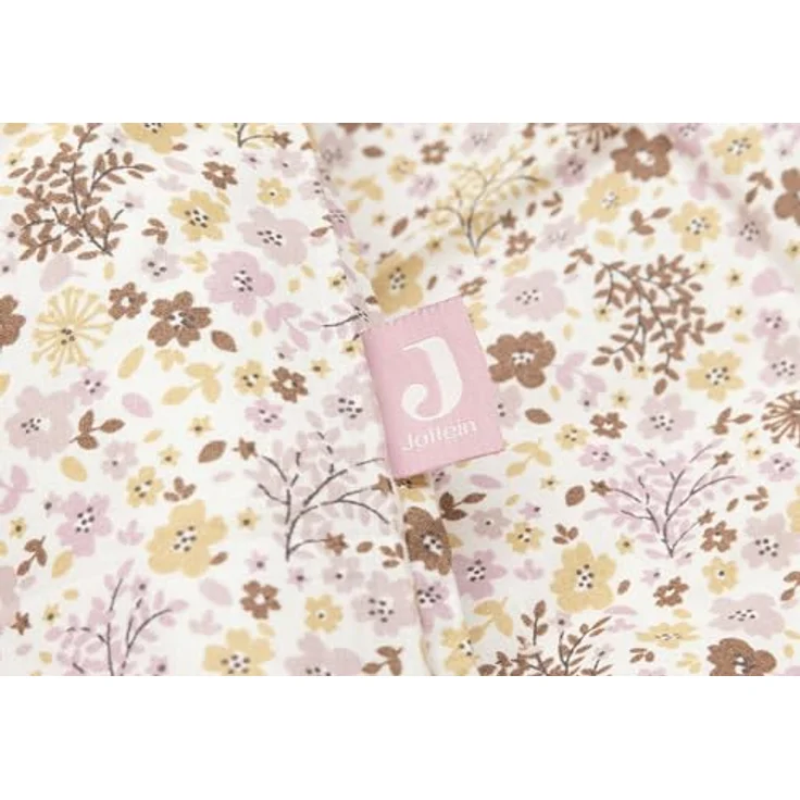 Jollein Kinderbettwäsche Flower Fairies, 100x140cm, 100% Baumwolle, OEKO-TEX zertifiziert, Babybettwäsche mit Kissenbezug, beidseitig bedruckt – Bild 2