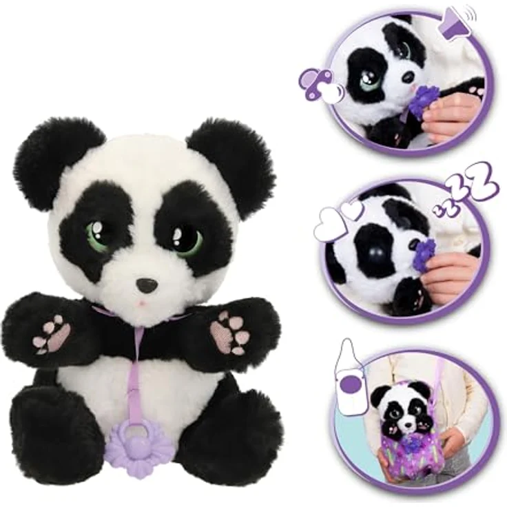 IMC Toys Baby Paws Panda, interaktives Plüschtier mit Ton, für Kinder ab 1,5 Jahren – Bild 3