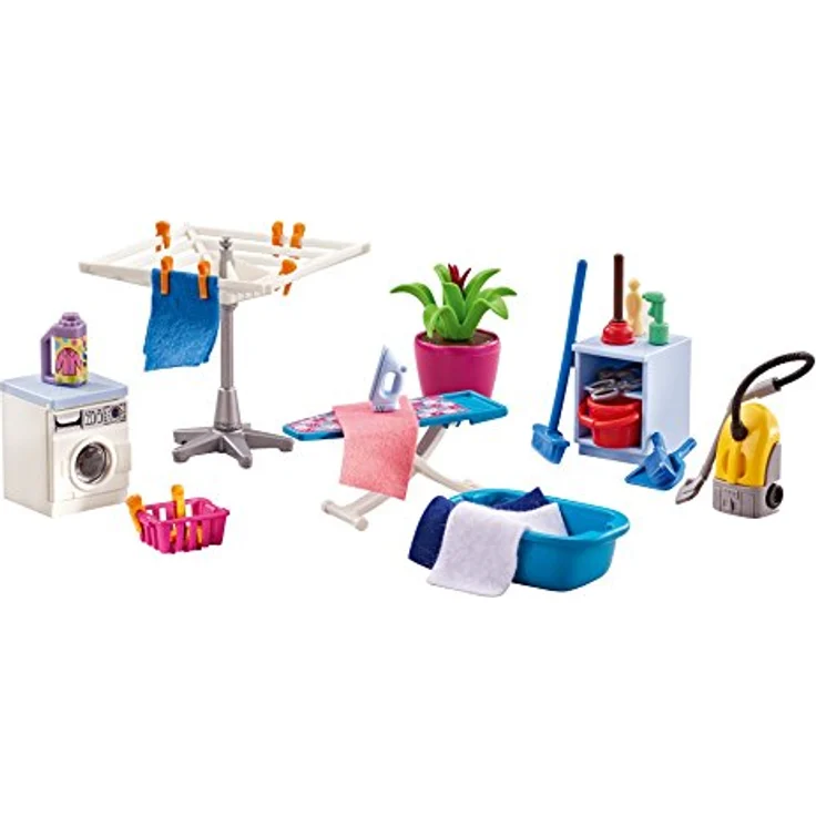 Playmobil Plus 6557 'Hauswirtschaftsraum', 17 Teile, ab 4 Jahren – Bild 2