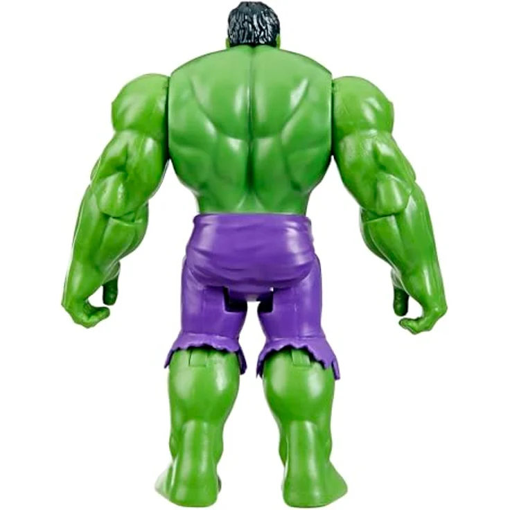 Hasbro Actionfigur Marvel Avengers, Hulk Deluxe in 10 cm Skala mit beweglichen Armen und Beinen – Bild 2