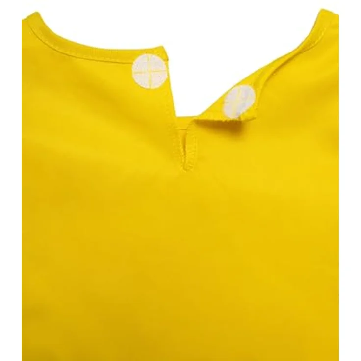 Maskworld Pumuckl Kostüm für Kinder, zweiteilig mit gelbem Shirt und grüner Hose, original lizenziert für Karneval (146-152) – Bild 4