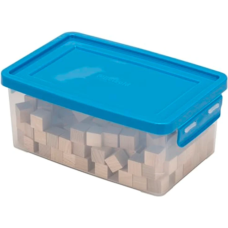 Betzold Lernspielzeug Holzwürfel, naturbelassen, 150 Stück, fördert Kreativität und Feinmotorik – Bild 3