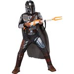 Rubie's Mandalorian Kostüm mit Rüstung Kind (702212-S) 100% Polyester, 100% Polyurethanschaum, Größe: S - 2-3 Jahre, in den USA entworfen
