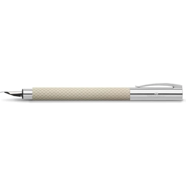 Faber-Castell Füllhalter Ambition OpArt, Edler Füller mit Schaft aus Edelharz, Feder M – Bild 2