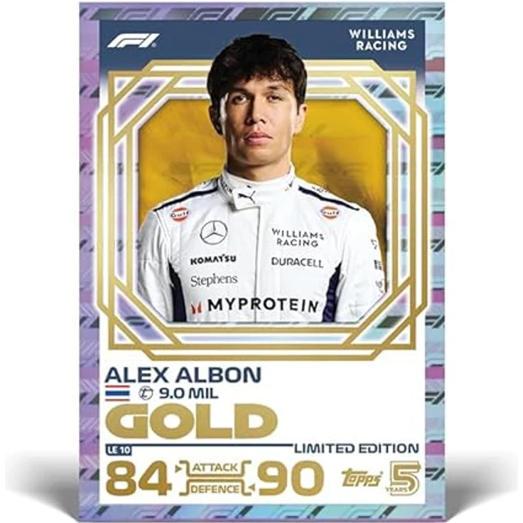 Topps Turbo Attax Formel 1 2024, Mega Tin Revved Up mit 66 Karten, einschließlich 6 LE's und 4 exklusiven Revved Up-Karten – Bild 4