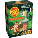 Asmodee Jungle Speed Donkey Kong, Geschicklichkeitsspiel für 2-10 Spieler, ab 8 Jahren, französische Version, Spieldauer 15 Minuten, mit Holztotem