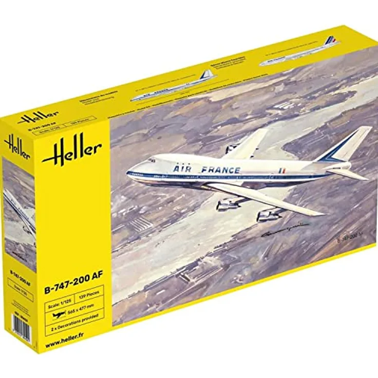 Heller 80459 Modellbausatz Boeing 747
