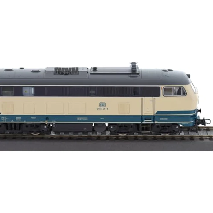 Roco 7300041 H0 Diesellok 218 445-5 der DB, Detailgetreue Modelleisenbahn mit digitalem Antrieb und soundmodul – Bild 2