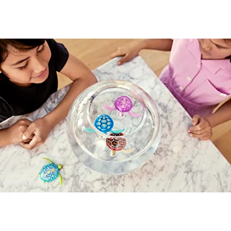 Robo Turtle Roboter-Schwimmschildkröte (2er Pack, grün & rosa) – Bild 6