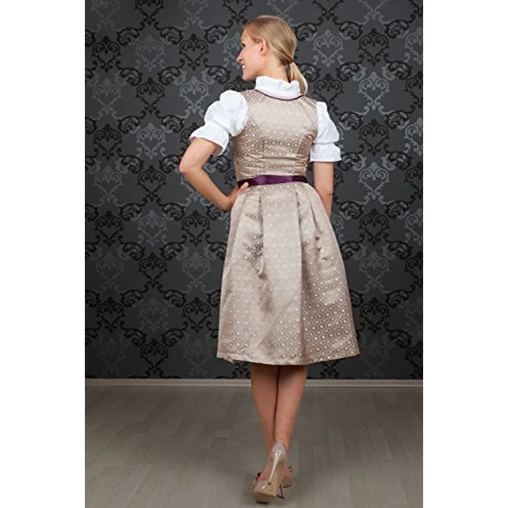 Edelnice Dirndl Brokat, exklusives Gold-Dirndl aus der Exclusive Kollektion – Bild 6