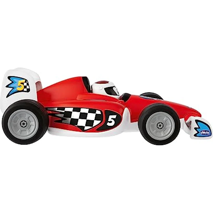 Chicco Tom Race Radio Control, Rennwagen, bewegt Sich in 4 Richtungen, Infrarot-Fernbedienung mit 4 Richtungstasten, mit Sportwagen-Sound, funkgesteuertes Auto, Kinderspielzeug 2-6 Jahre – Bild 4