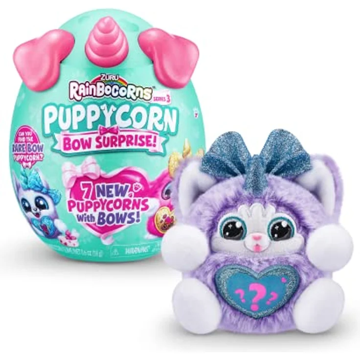 RainBoCorns Plüschfigur Rainbocorns, Puppycorn Bow Surprise, sortiert (verschiedene Charaktere) – Bild 8