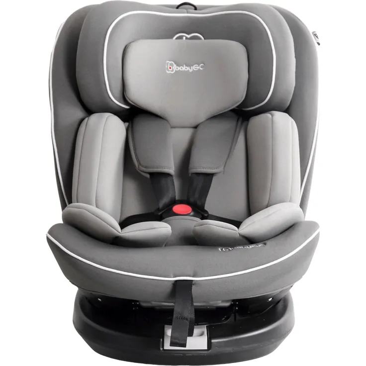 BabyGo Autokindersitz Nova2 360 I Size, für Körpergröße von 40-150 cm, 360 Grad Rotation, 5-fach verstellbare Rückenlehne, 11-fach verstellbare Kopfstütze, leicht und sicher, schwarz
