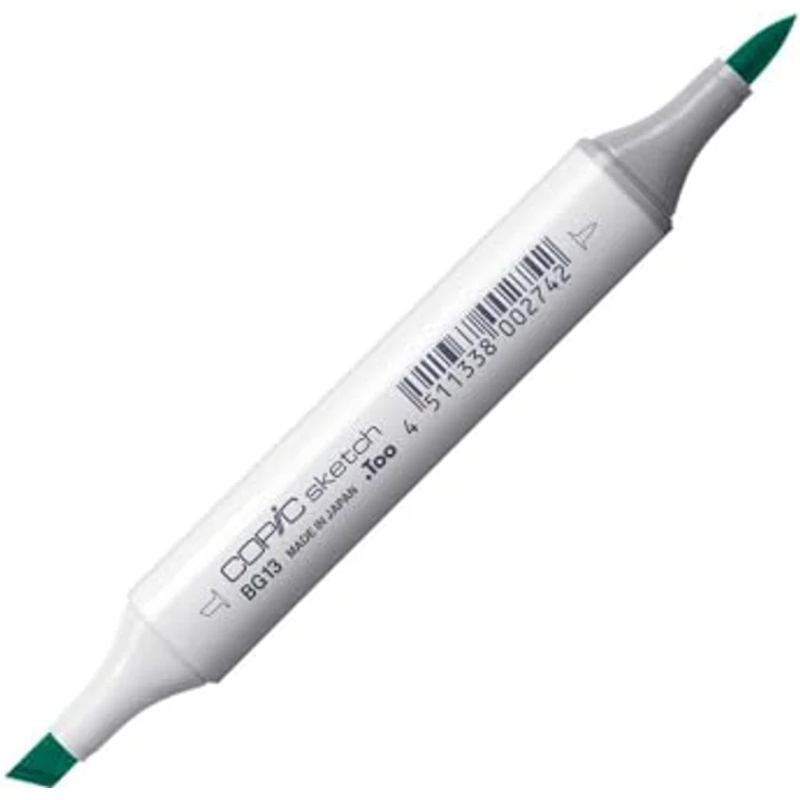 Copic COPIC Sketch Marker Typ BG - 13, Mint Green, professioneller Pinselmarker mit Super-Brush- und Medium-Broad-Spitze, schnelltrocknend, wischfest – Bild 1