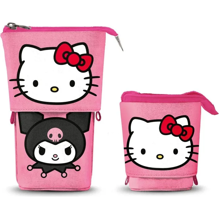 Karactermania Federmäppchen Sanrio Cute, praktisches Federmäppchen in Playful Pink mit verspieltem Design