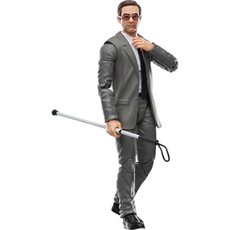 Hasbro Marvel Legends Matt Murdock, 15 cm Actionfigur mit Premium-Design und 2 Accessoires aus Spider-Man: No Way Home – Bild 5