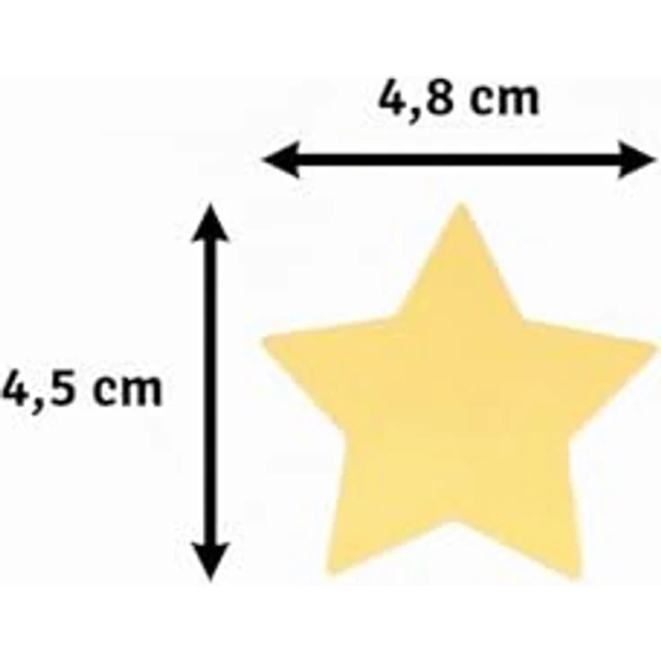 Vaessen Creative Motivstanzer Stern, XL Jumbo Stanzer aus Metall und Plastik, 47,7 x 44,9 mm, lila, 21437-017 – Bild 3