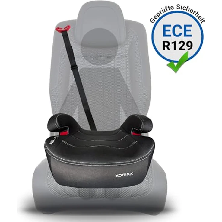XOMAX Autokindersitz Alvaro II, ISOFIX, Gruppe 2/3, Armlehnen, Weltall Design, ECE R129, blau – Bild 6