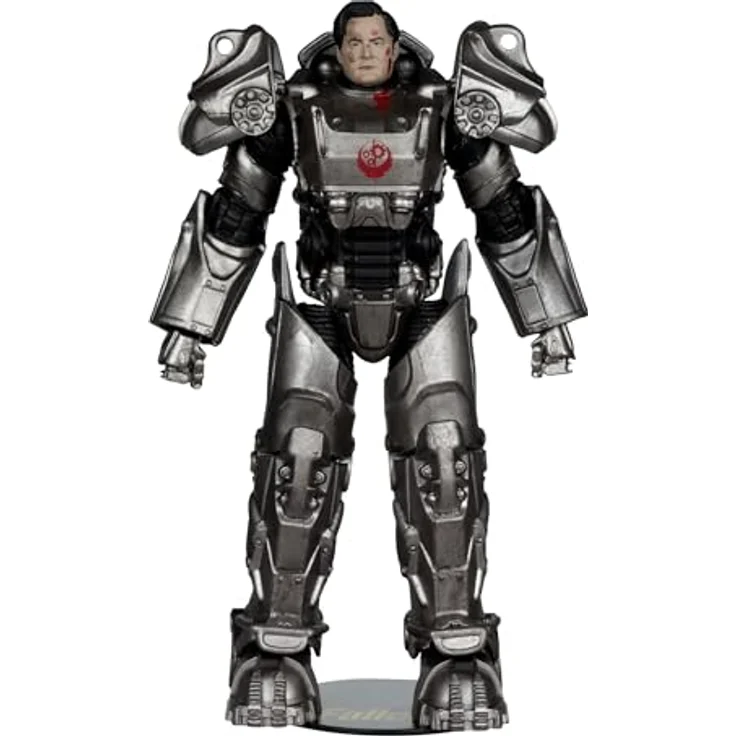 McFarlane Fallout Actionfigur Hank MacLean, 19 cm detailreiche Sammelfigur mit Zubehör und Base – Bild 3