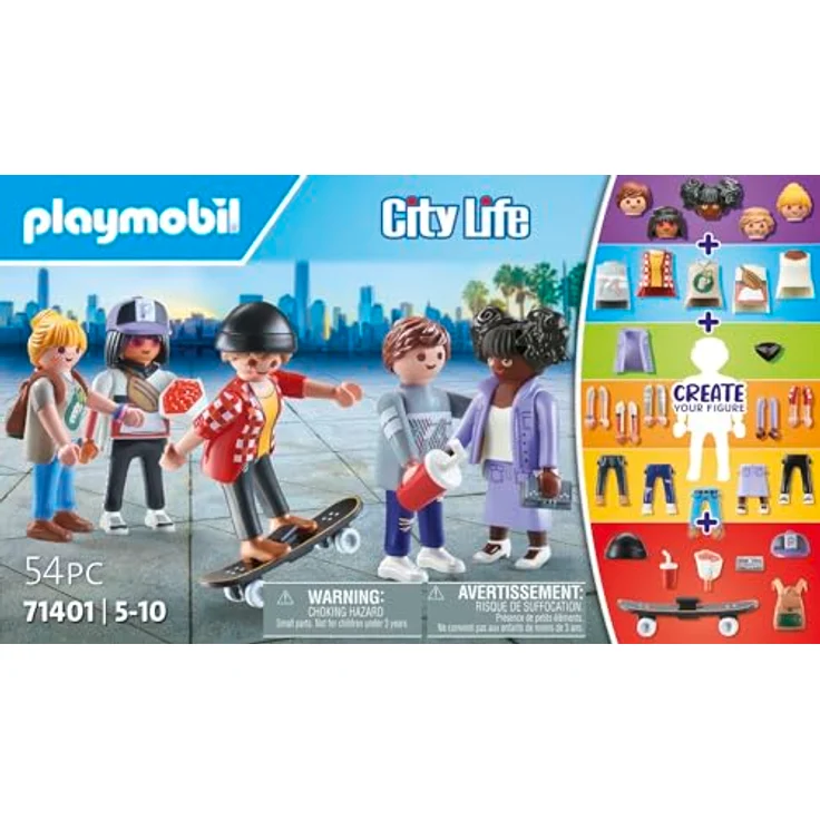 PLAYMOBIL 71401 My Figures: Fashion Spielset, Mehrfarbig - Kreatives Figurenset mit über 1000 Kombinationsmöglichkeiten und modischen Accessoires – Bild 4