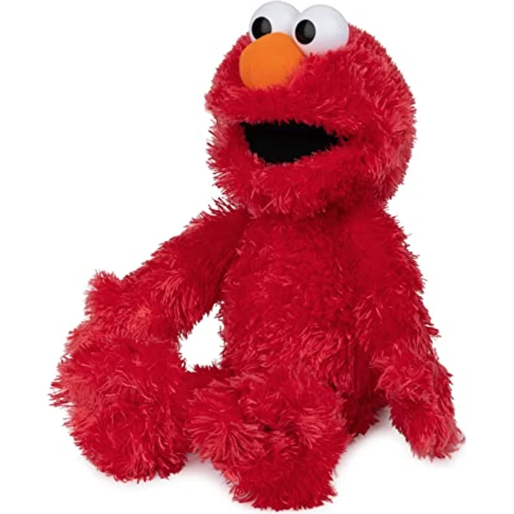 GUND 75351 Sesamstraße Elmo, 33 cm Kuscheltier mit herausragendem Design, ideales Geschenk – Bild 4