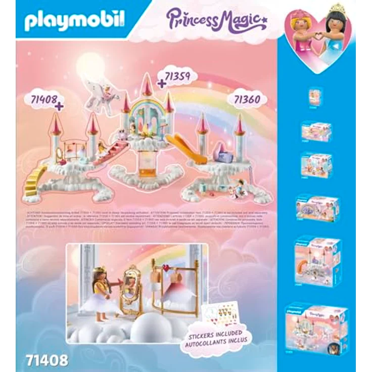Playmobil® Himmlische Ankleidewolke (71408), Princess Magic Konstruktions-Spielset, (63 St), Made in Germany – Bild 5