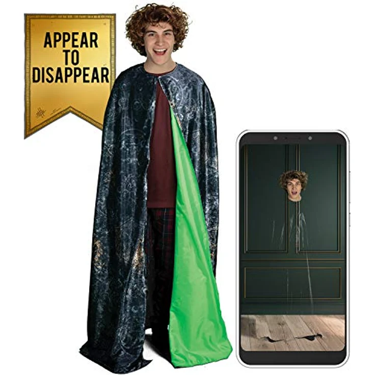 WOW! PODS Harry Potter Tarnmantel Deluxe Erwachsene, unsichtbares Kostüm mit Smartphone-App für Filmanimationen, für Fans ab 8 Jahren – Bild 2