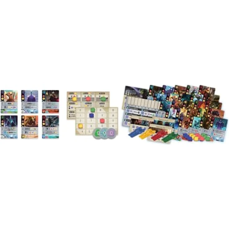 Asmodée Age of Galaxy, 4X-Kennerspiel im Taschenformat für 1-4 Spieler, ab 12 Jahren, mit 45 einzigartigen Fraktionskarten und individuellem Tech-Tree – Bild 5