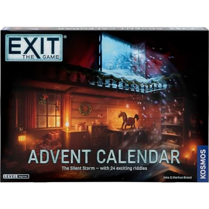 Thames & Kosmos EXIT - Advent Calendar - The Silent Storm (EN) - Escape Room Card Game – Bild 1