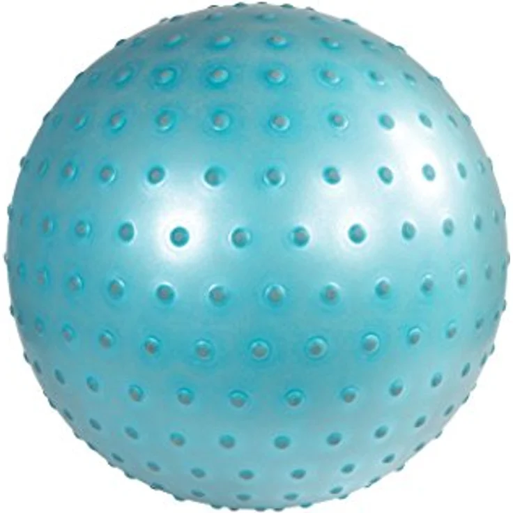 B. toys Großer Kinder Hüpfball 66 cm, blauer Sprungball mit Noppen und Handpumpe zum Spielen, Sitzen und Hüpfen – für Mädchen und Jungen ab 3 Jahren - Preisvergleich – Bild 2