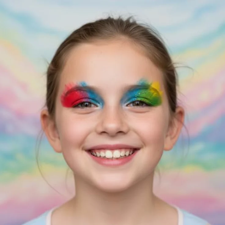 Townley Girl Barbie Schattenpalette, 35 Farben mit schimmernden und abdeckenden Tönen, inkl. 8 Anwendungsbürsten, ab 8 Jahren – Bild 4