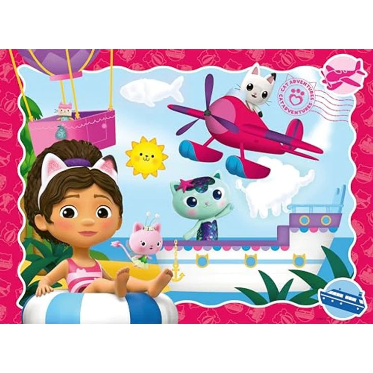 Ravensburger Kinderpuzzle - 12001053 Katzenabenteuer! - 100 Teile XXL Gabby's Dollhouse Puzzle für Kinder ab 6 Jahren – Bild 2