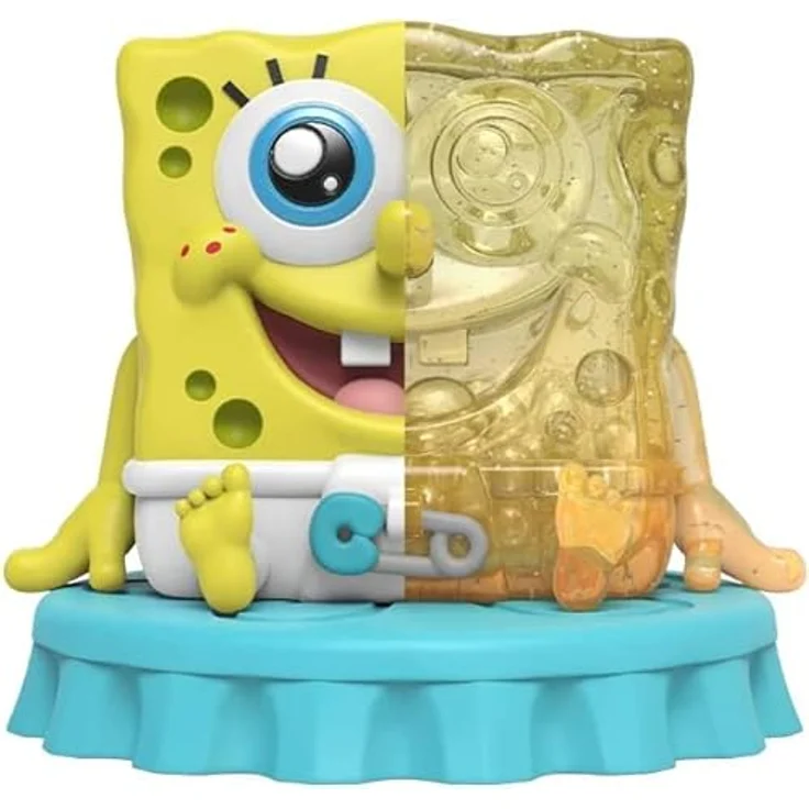 Mighty Jaxx Kandy X SpongeBob SquarePants Soda Edition Sammelfigur, Blind Box, 10 cm, transparent mit Blasenkugeln gefüllt – Bild 3