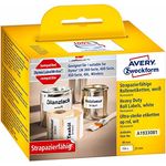 AVERY Zweckform A1933081 Dymo LabelWriter wetterfeste Etiketten kompatibel zu 1933081 (25x89mm, 2 Rollen|700 Kunststoff Aufkleber, selbstklebend, für LW Dymo Etikettendrucker, Beschriftungsgerät)