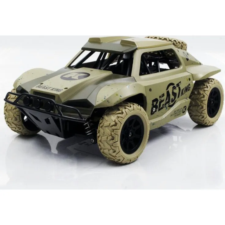 BruKa RC-Auto RC Rallye PHANTOM 4WD Allrad Monster Truck ferngesteuertes Auto Buggy, bis 25 km/h Höchstgeschwindigkeit, 4x4 Allradantrieb, Brushed Power Motor, blau