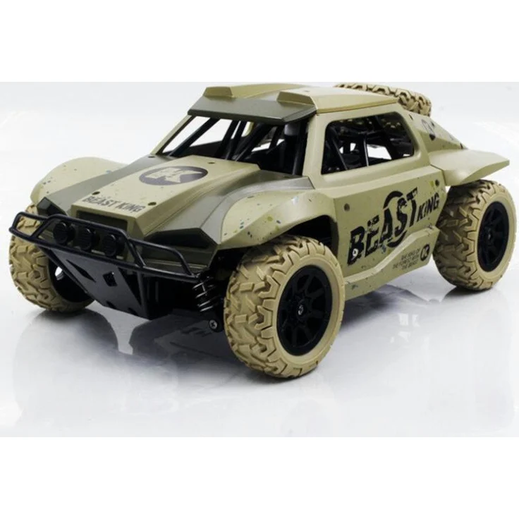 BruKa RC-Auto RC Rallye PHANTOM 4WD Allrad Monster Truck ferngesteuertes Auto Buggy, bis 25 km/h Höchstgeschwindigkeit, 4x4 Allradantrieb, Brushed Power Motor, blau