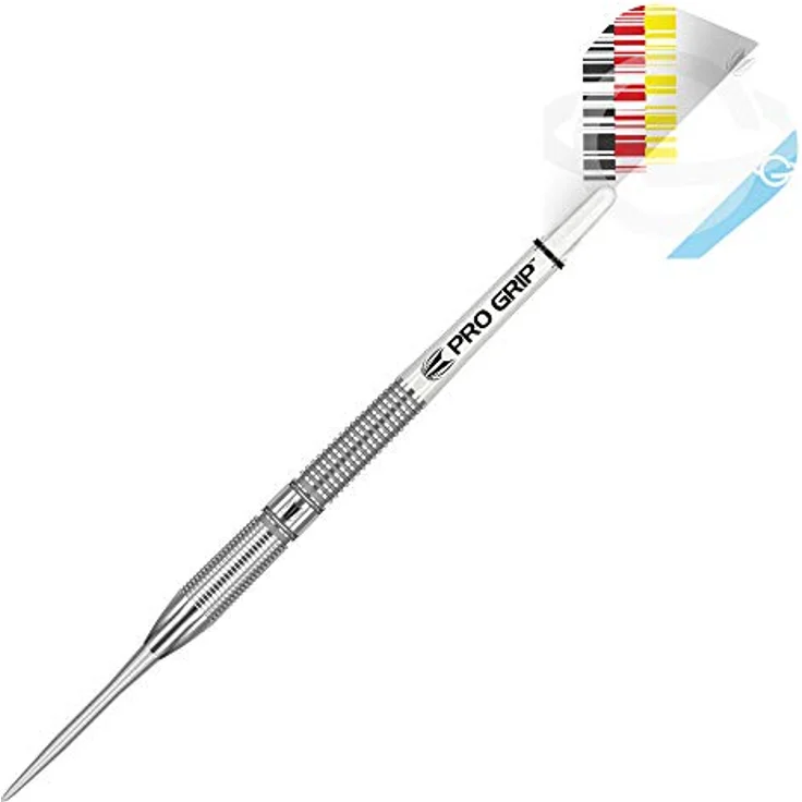 Target Darts Unisex-Adult Gabriel Clemens 90% Wolfram Steeldarts-Set (21Gr) Dartpfeile mit Stahlspitze, silber – Bild 4