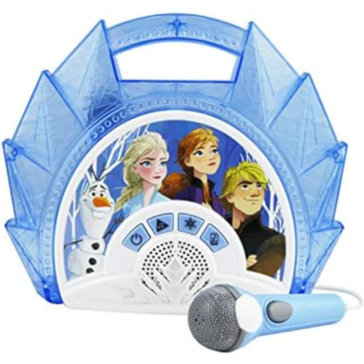 Disney Eiskönigin 2 / Frozen 2 Karaoke Maschine mit Mikrofon für Kinder - eKids FR-115V2 – Bild 3