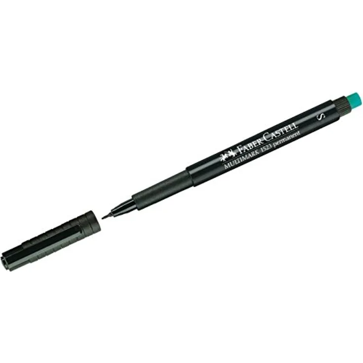Faber-Castell 152399 - Marker Multimark S, permanent, schwarz, 1 Stück
