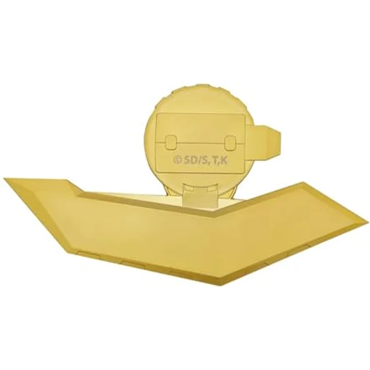 Fanatic Yu-Yu-Gi-Oh! 24K Gold Plated Duel Disk Mini Replica, 18 cm, limitierte Edition mit Ständer (1.996 Stück) – Bild 3